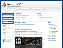 Tablet Screenshot of analitex.com
